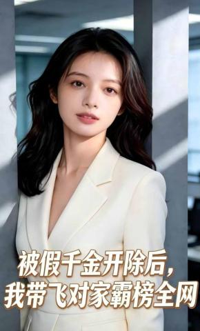 短剧《被假千金开除后，我带飞对家霸榜全网》海报