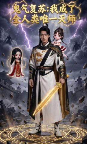 短剧《鬼气复苏：我成了全人族唯一天师》海报