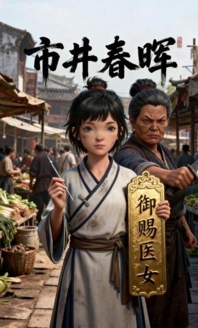 短剧《市井春晖》海报