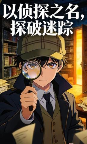 短剧《以侦探之名，探破迷踪》海报