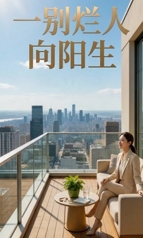 短剧《一别烂人向阳生》海报