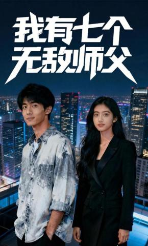 短剧《我有七个无敌师父》海报