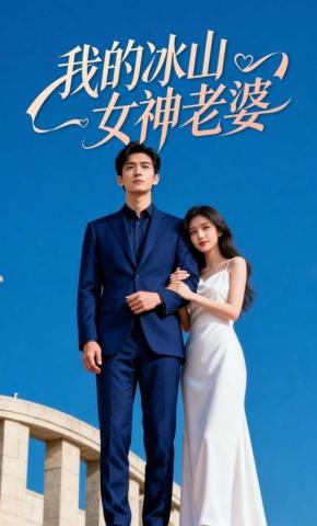 短剧《我的冰山女神老婆》海报