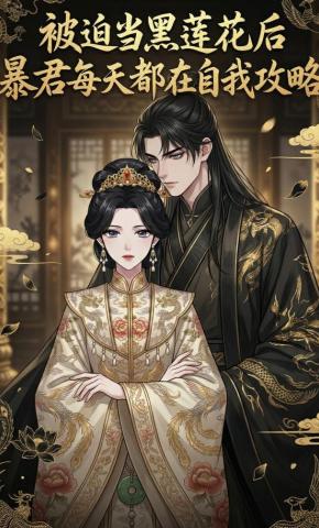 短剧《被迫当黑莲花后，暴君每天都在自我攻略》海报