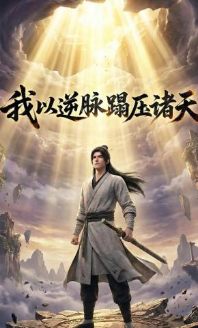 短剧《我以逆脉蹋压诸天》海报