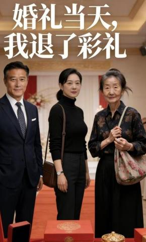 短剧《婚礼当天，我退了彩礼》海报