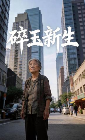 短剧《碎玉新生》海报