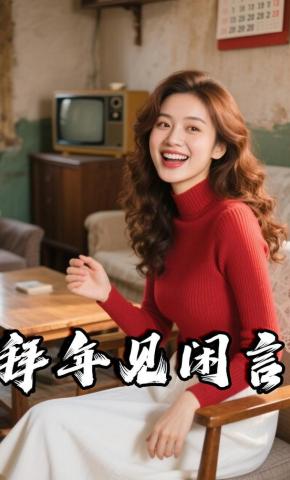 短剧《拜年见闲言》海报