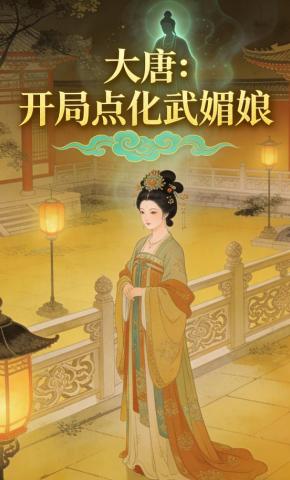 短剧《大唐：开局点化武媚娘》海报