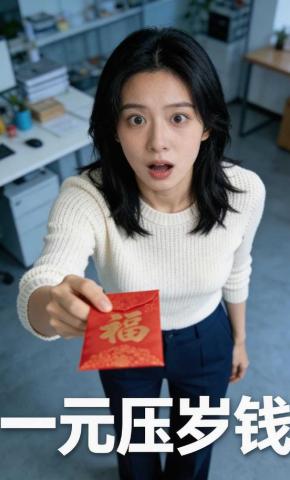 短剧《一元压岁钱》海报