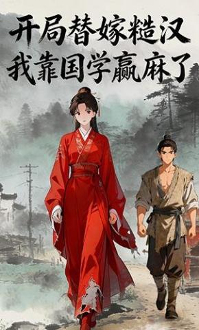 短剧《开局替嫁糙汉，我靠国学赢麻了》海报