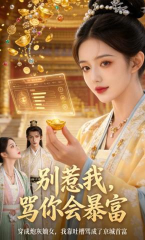 短剧《别惹我，骂你会暴富》海报