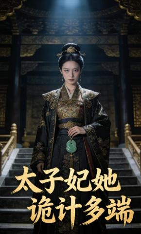 短剧《太子妃她诡计多端》海报