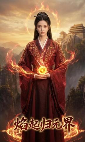 短剧《焰起归元界》海报