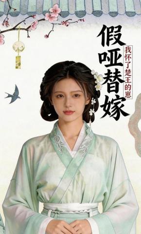 短剧《假哑替嫁：我怀了楚王的崽》海报