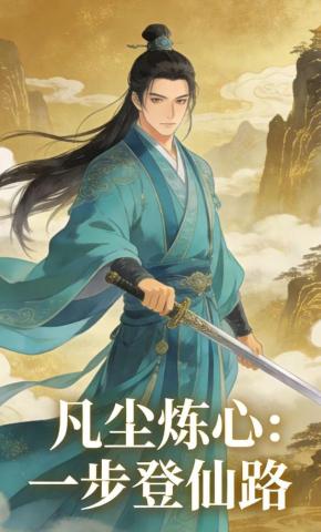 短剧《凡尘炼心：一步登仙路》海报