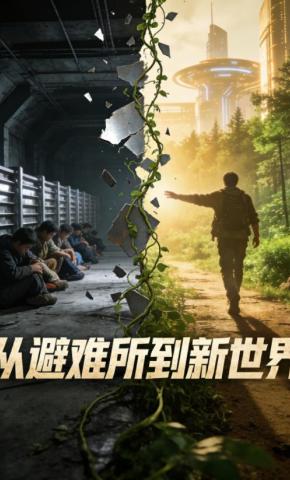 短剧《从避难所到新世界》海报