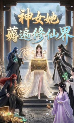 短剧《神女她薅遍修仙界》海报