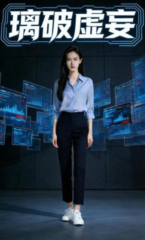 短剧《璃破虚妄》海报