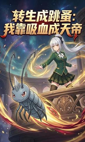 短剧《转生成跳蚤：我靠吸血成天帝》海报