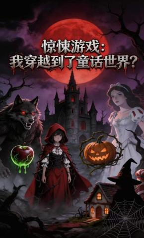 短剧《惊悚游戏：我穿越到了童话世界？》海报