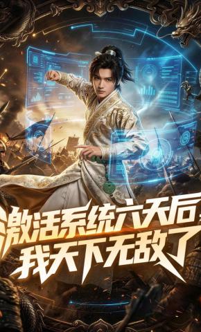 短剧《激活系统六天后，我天下无敌了》海报