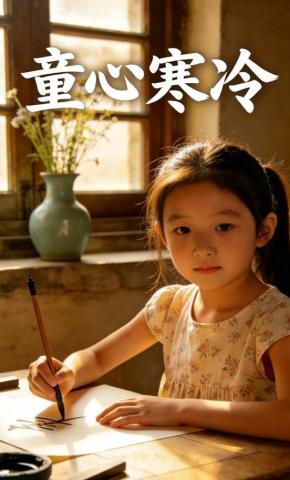 短剧《童心寒冷》海报