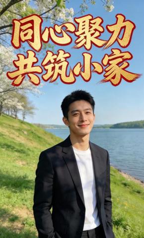 短剧《同心聚力共筑小家》海报