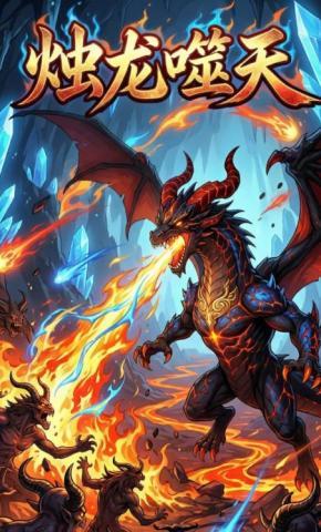 短剧《烛龙噬天》海报