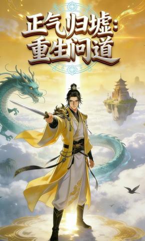 短剧《正气归墟：重生问道》海报