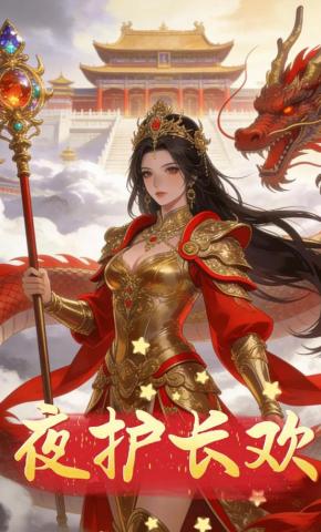 短剧《夜护长欢》海报