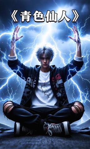 短剧《青色仙人》海报