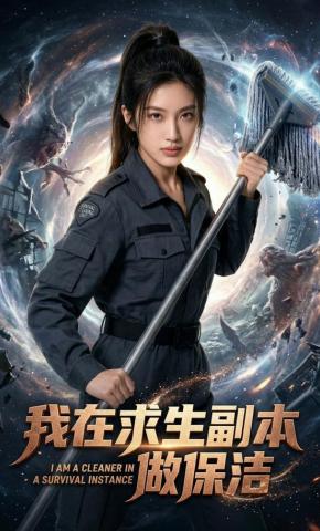 短剧《我在求生副本做保洁》海报