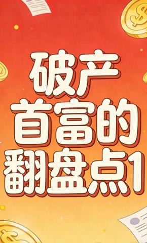 短剧《破产首富的翻盘点1》海报