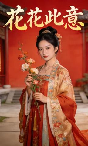 短剧《花花此意》海报