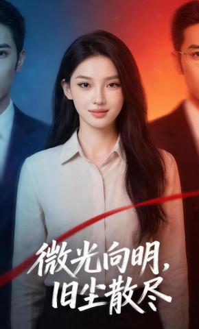 短剧《微光向明，旧尘散尽》海报