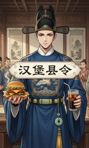 短剧《汉堡县令》海报