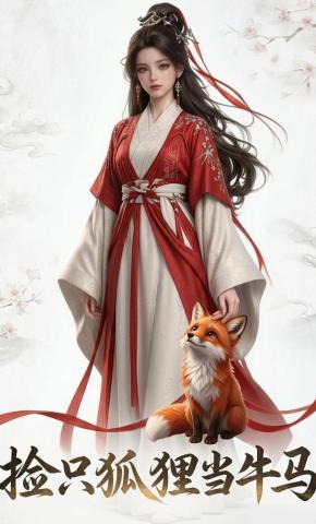 短剧《捡只狐狸当牛马》海报