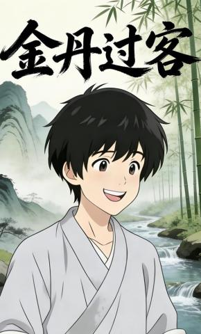 短剧《金丹过客》海报