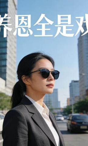 短剧《养恩全是戏》海报