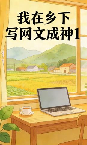 短剧《我在乡下写网文成神1》海报