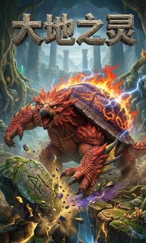 短剧《大地之灵》海报