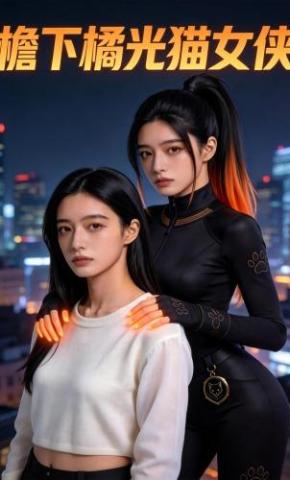 短剧《檐下橘光猫女侠》海报