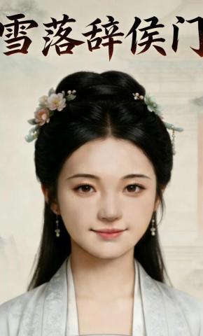 短剧《雪落辞侯门》海报