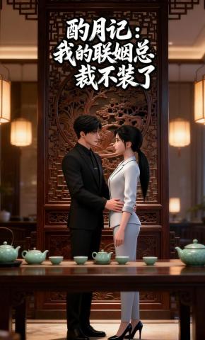 短剧《酌月记：我的联姻总裁不装了》海报