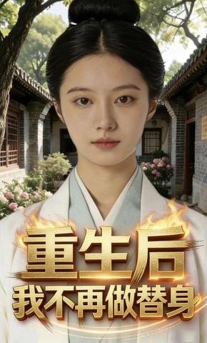 短剧《重生后，我不再做替身》海报