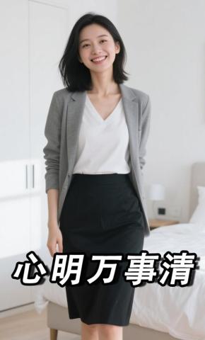 短剧《心明万事清》海报