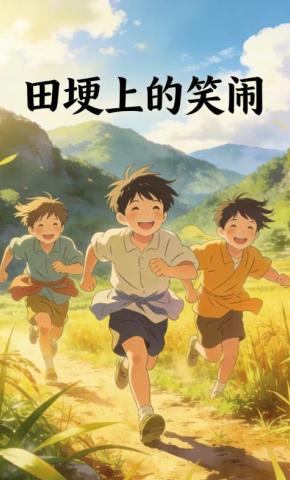 短剧《田埂上的笑闹》海报