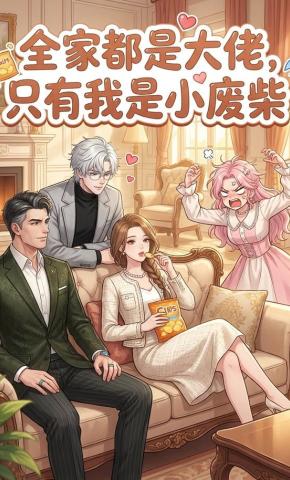 短剧《全家都是大佬，只有我是小废柴》海报