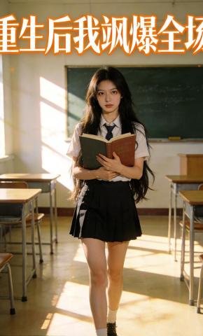 短剧《重生后我飒爆全场》海报